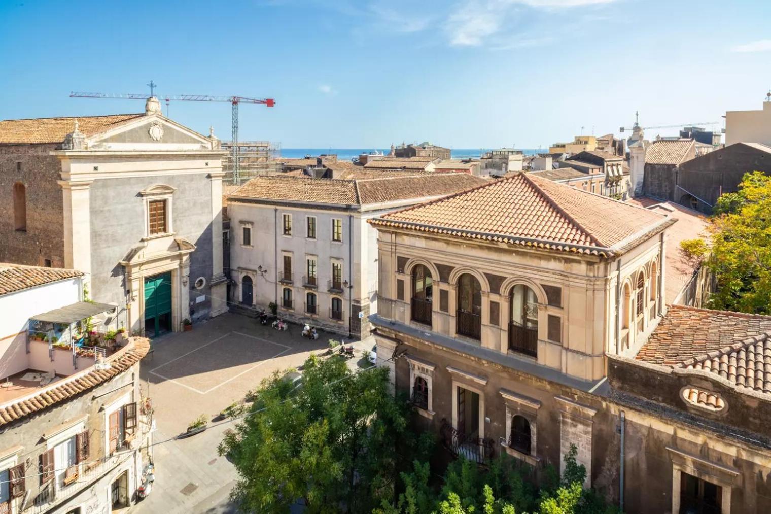 La Terrazza Sul Cielo Apartment Catania Bagian luar foto